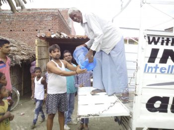 Wasserauslieferung mit unserem 